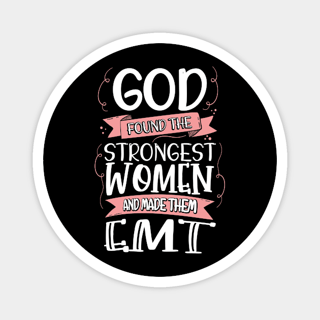 Woman EMT Magnet by TheBestHumorApparel